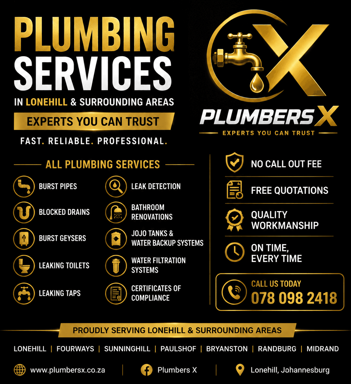 Plumbers X Midrand listing photo 1